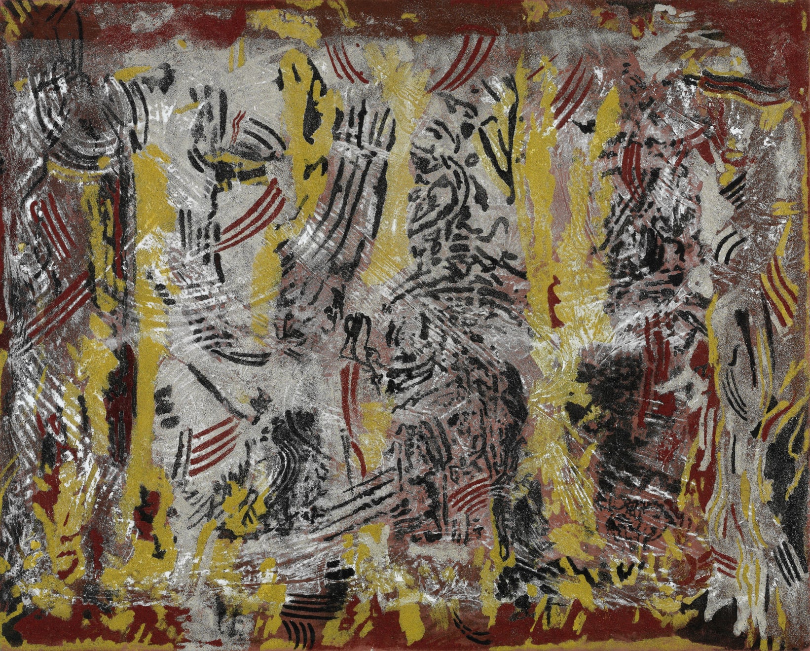 Mohsen Vaziri Moghaddam, Untitled from the “Sand Composition” series , 2016