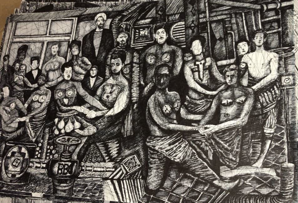 Ghasem Hajizadeh, Untitled, 2019