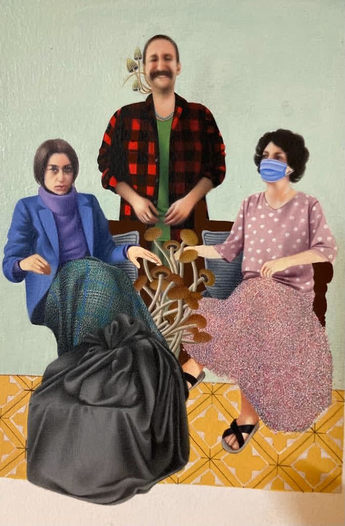 Maryam Ayeen and Abbas Shahsavar, A Gift For Farahnaz, 2023