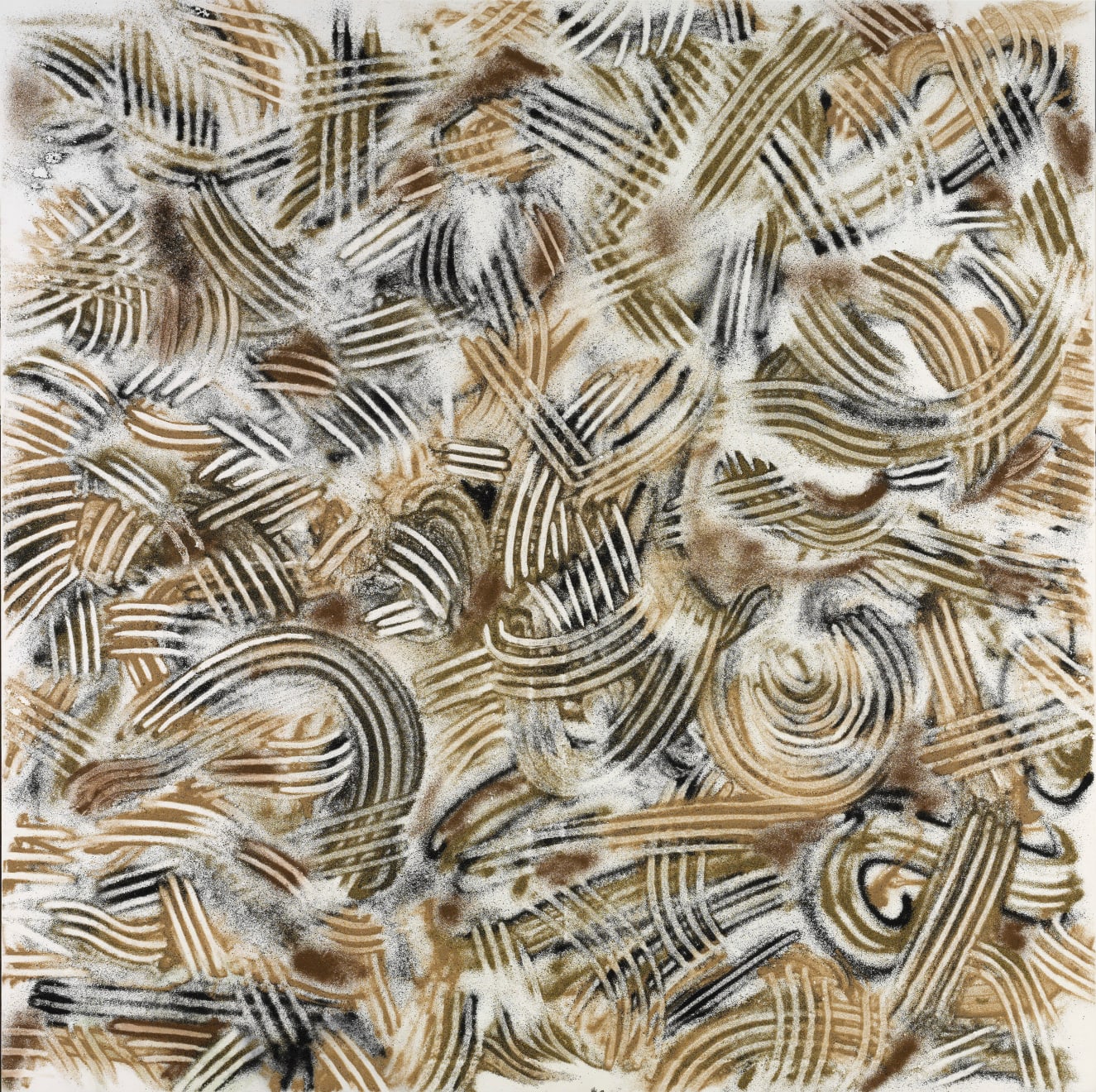 Mohsen Vaziri Moghaddam, Untitled from the “Sand Composition” series , 2017