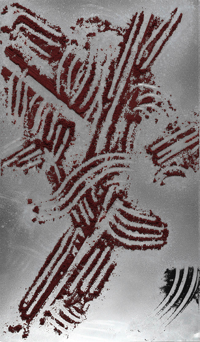 Mohsen Vaziri Moghaddam, Untitled from the “Sand Composition” series , 2018