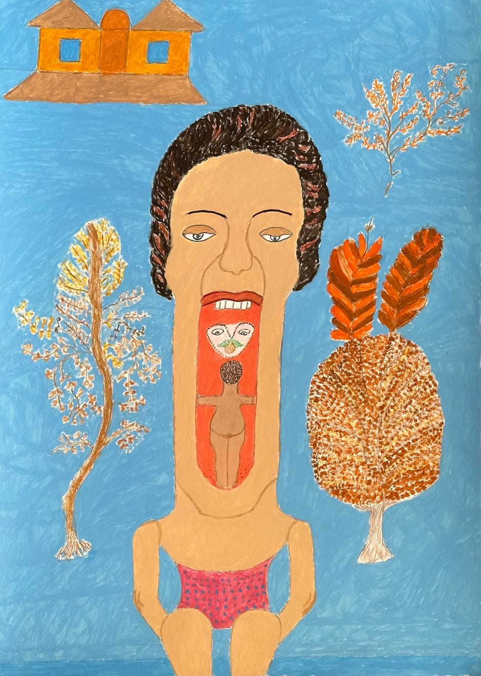 Reza Shafahi, Blue Series 04, 2023