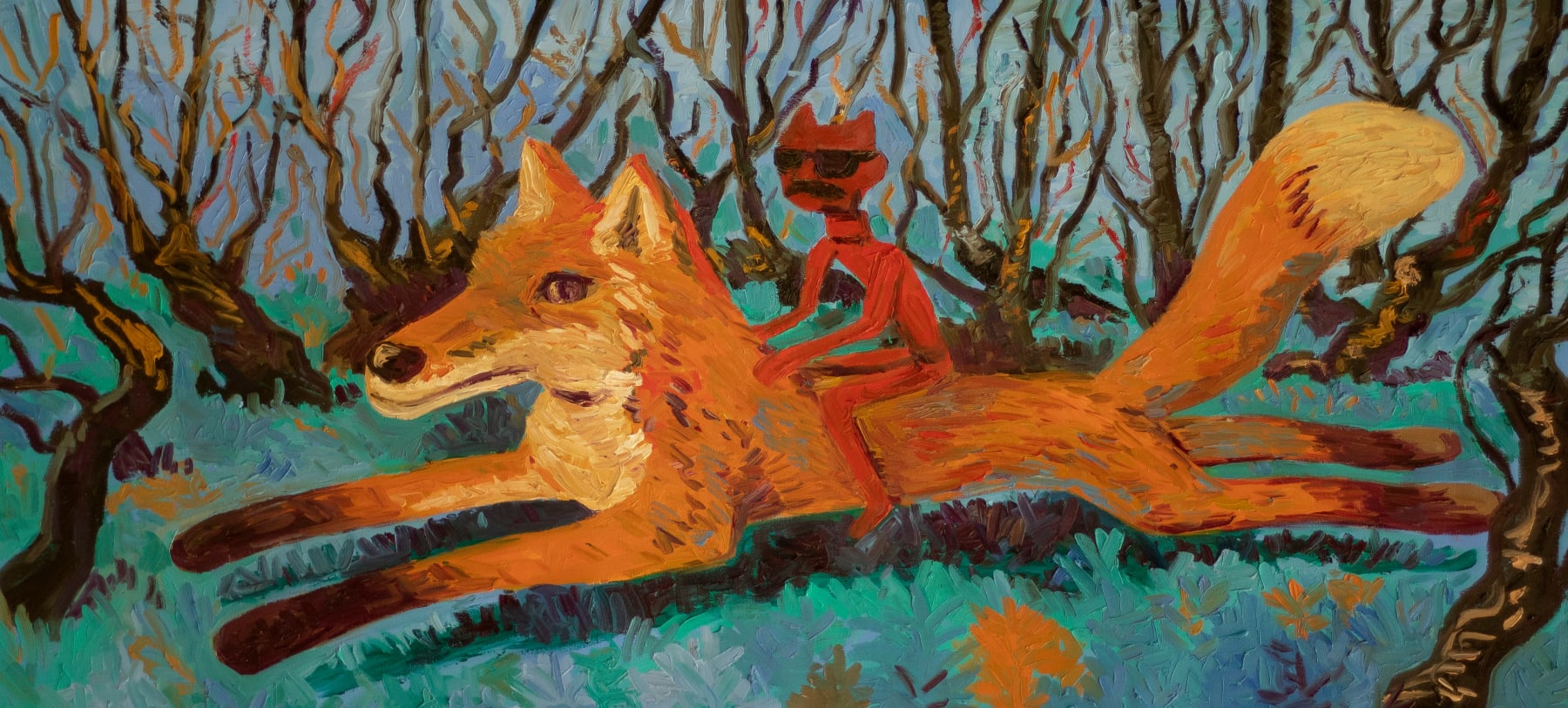 Milad Mousavi, Riding With The Fox, 2023