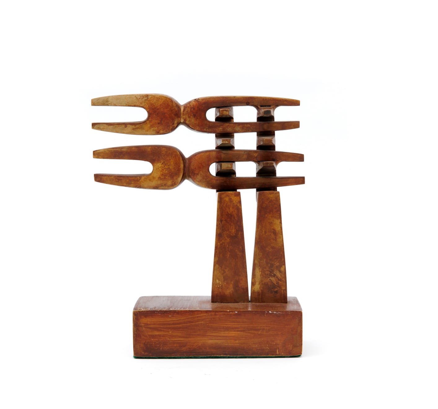 Parviz Tanavoli, Monument for Lovers, 2011