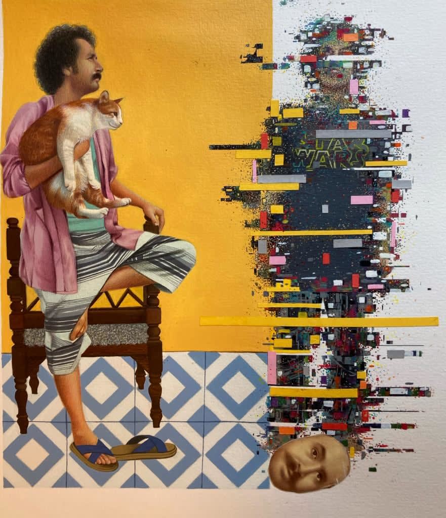 Maryam Ayeen and Abbas Shahsavar, Untitled, 2023