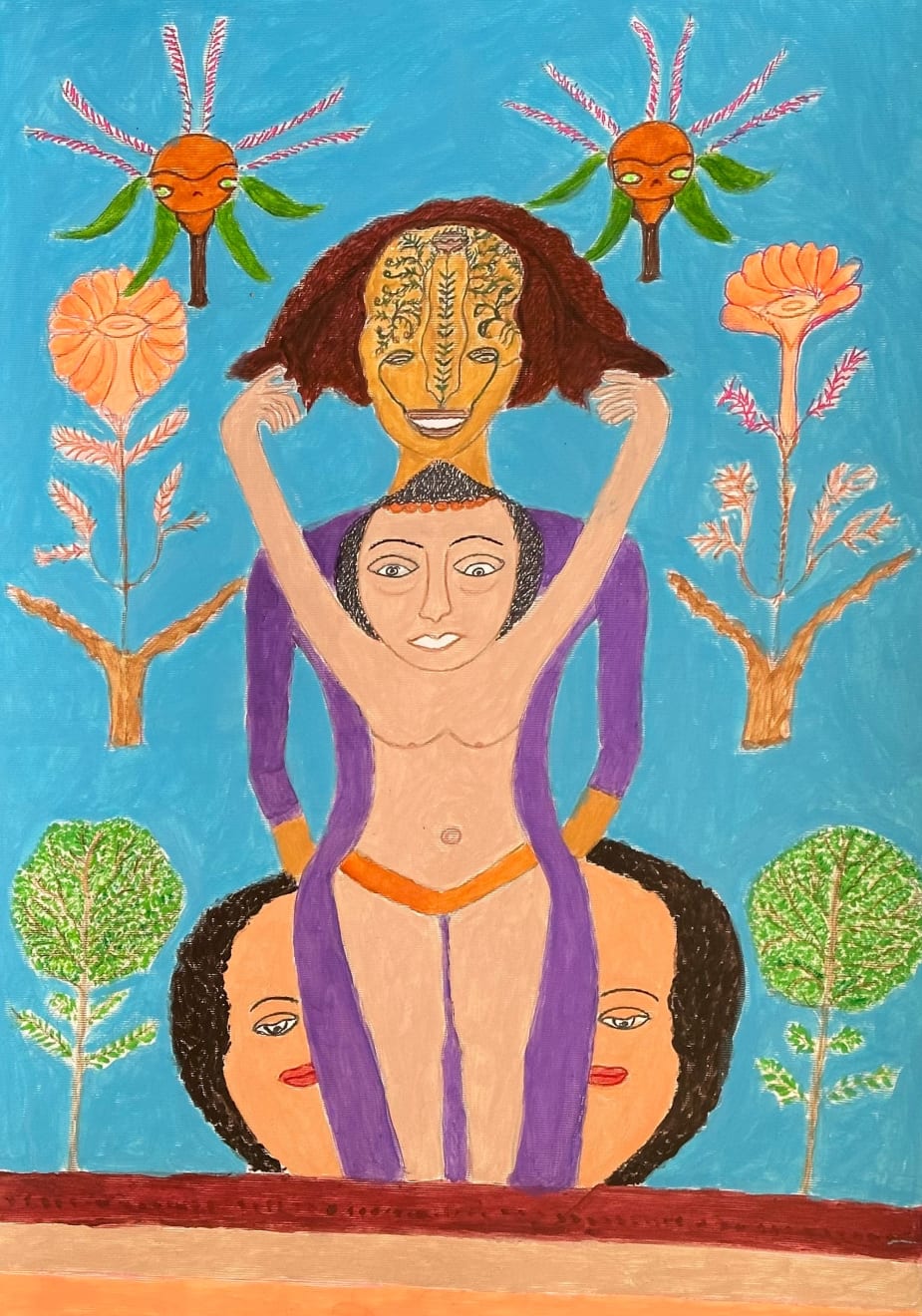 Reza Shafahi, Blue Series 05, 2023