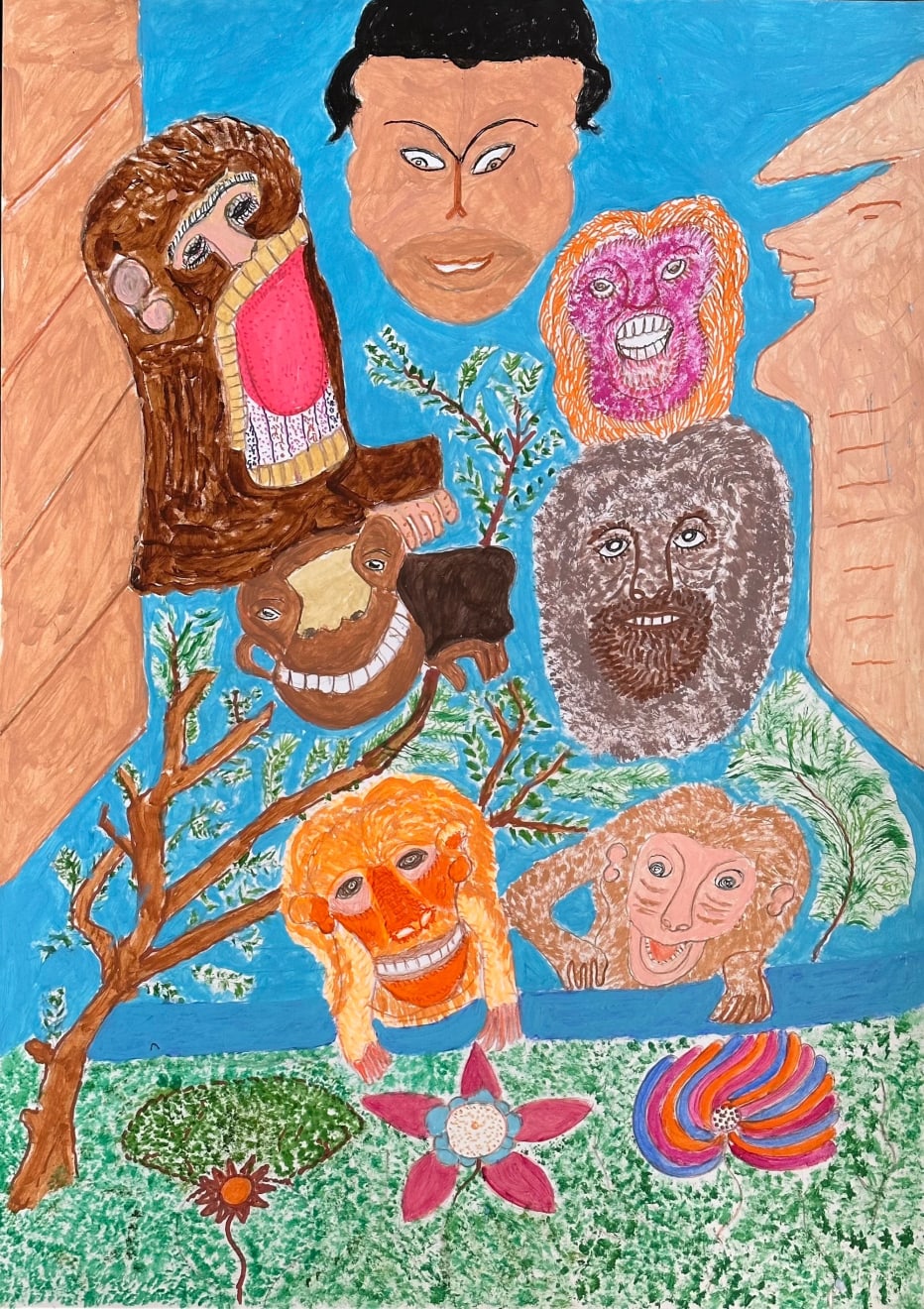 Reza Shafahi, Blue Series 06, 2023