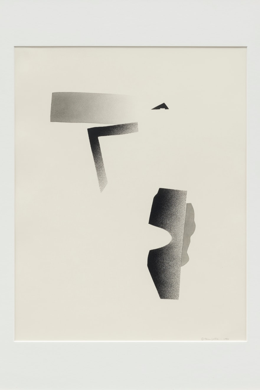 Deborah Remington, Trace Series 1980#1, 1980