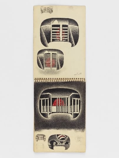 Deborah Remington, Untitled Sketchbook (1960-1969), 1960-1969