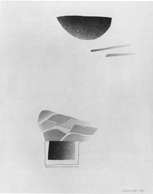 Deborah Remington, Trace Series 1978 #9, 1978