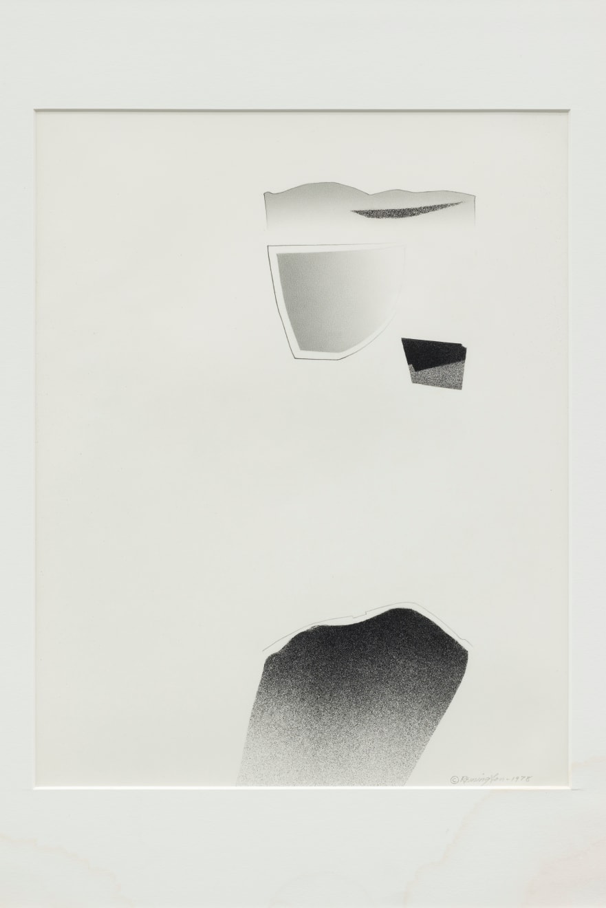 Deborah Remington, Trace Series 1978 #10, 1978