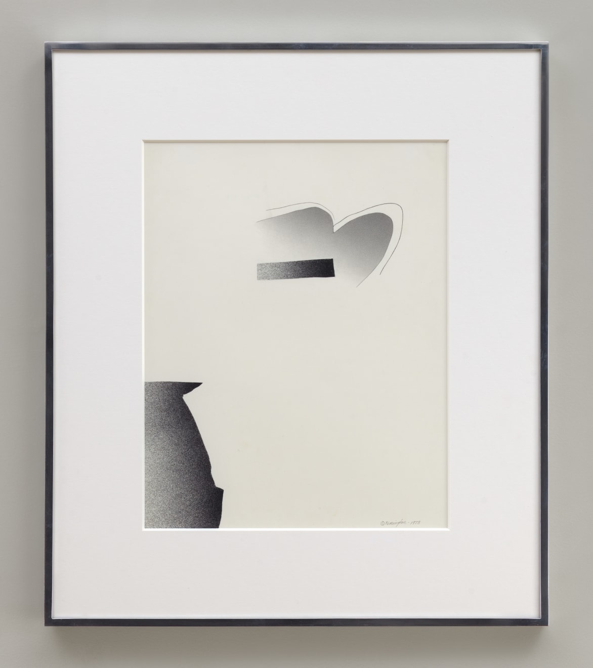 Deborah Remington, Trace Series 1978 #8, 1978