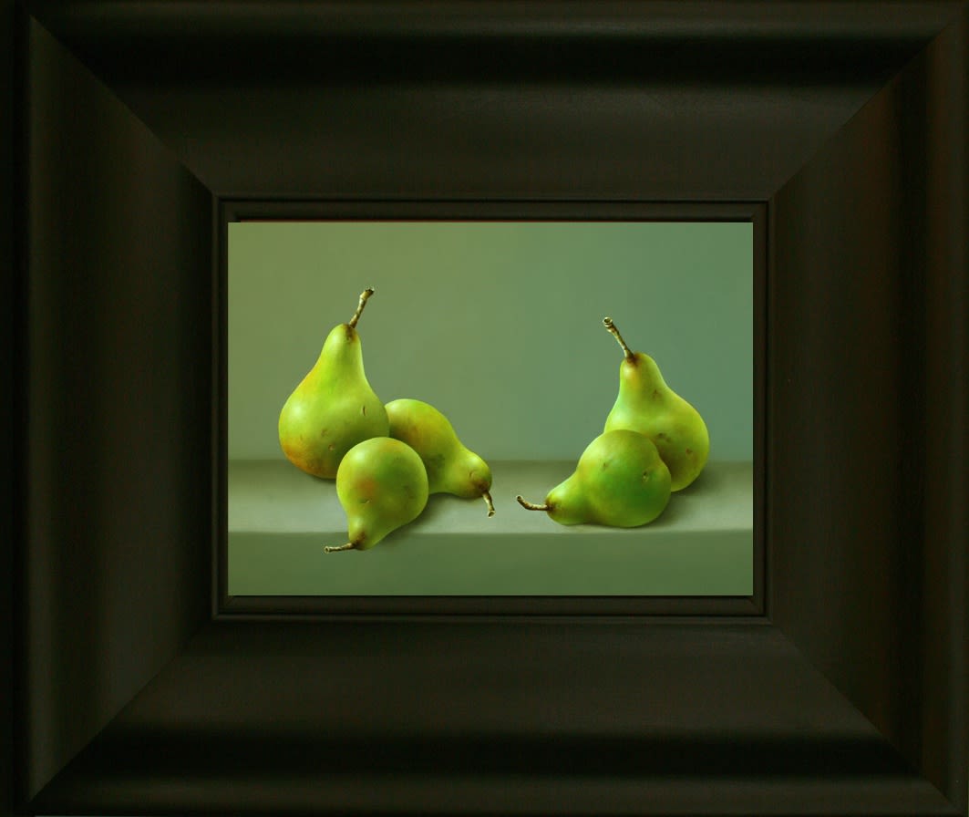 René Smoorenburg - Peren op een groene achtergrond