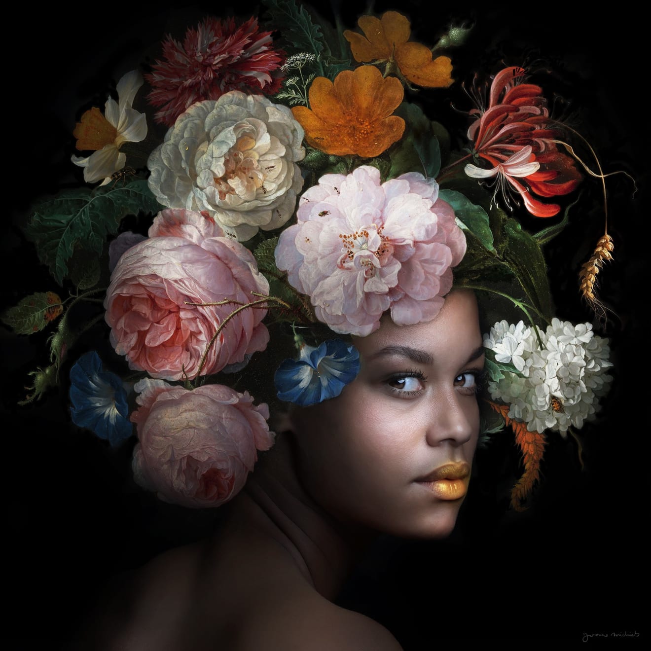 Yvonne Michiels - Fading Flowers Sun