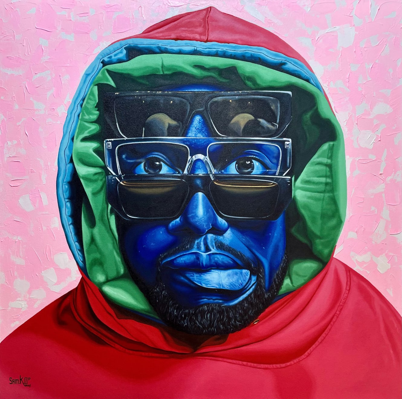 Samuel Oseigyei Kumah, Triple vision , 2025