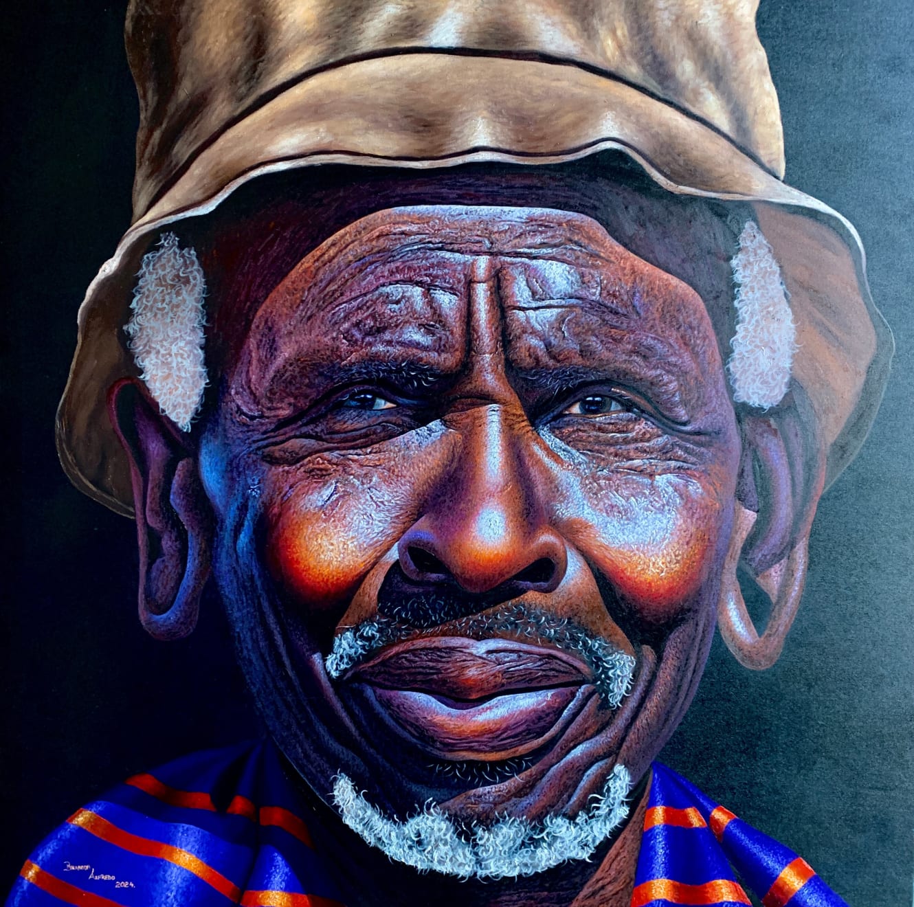 Brandon Alfredo, Masai old man , 2024