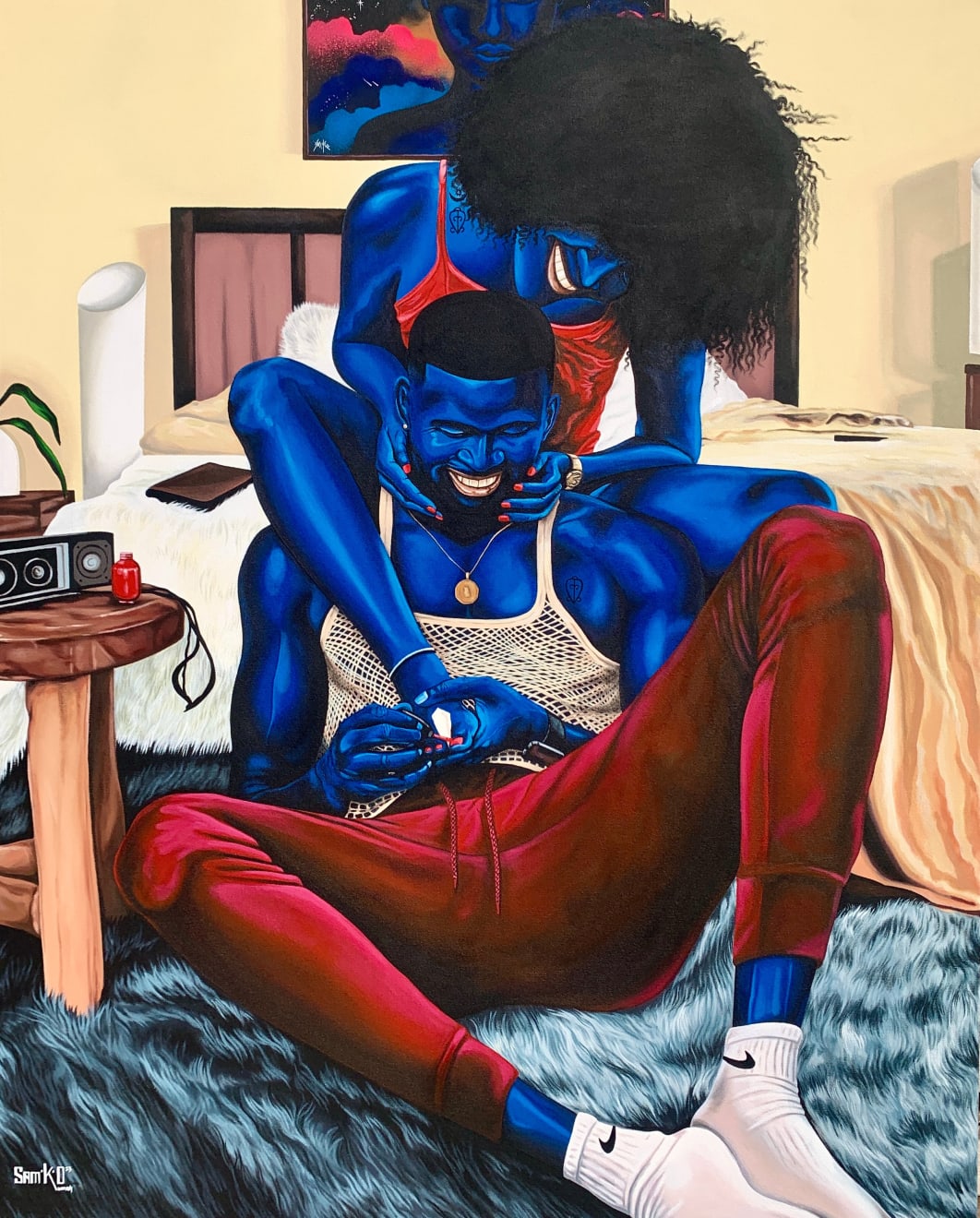 Samuel Oseigyei Kumah, The Art of love , 2023