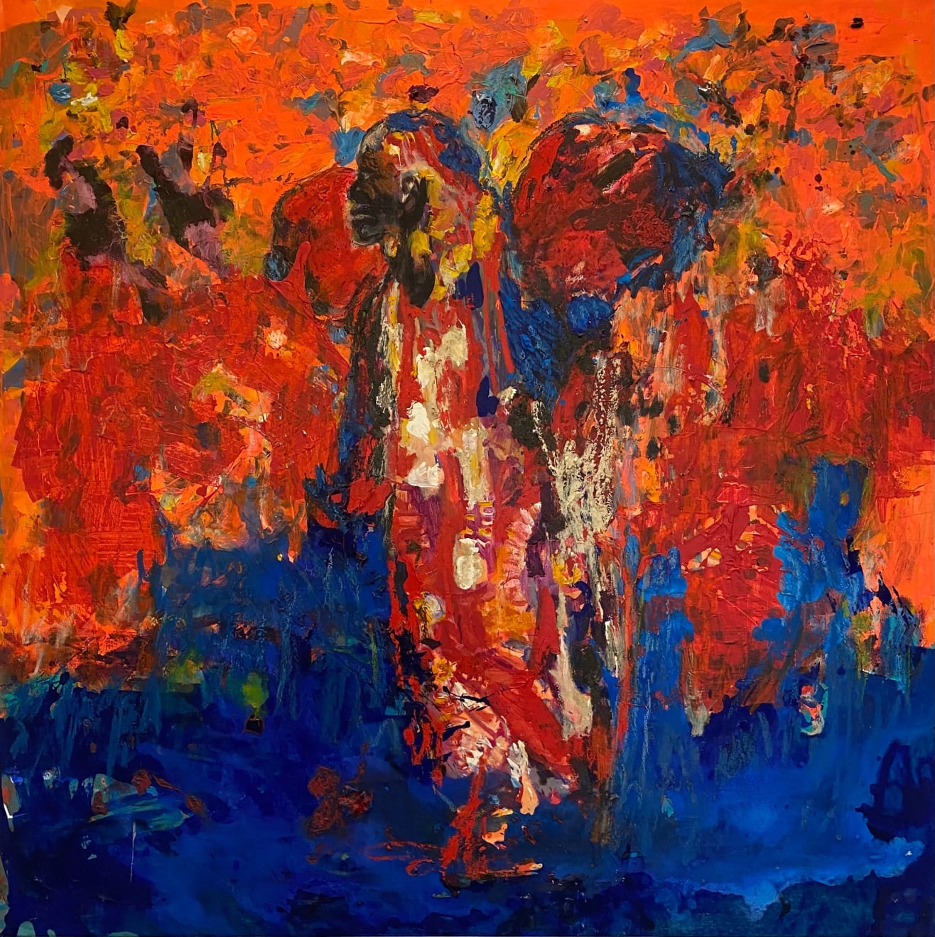 RAFIY SMITH OKEFOLAHAN, Porteur de charges, porteur de vie , 2024