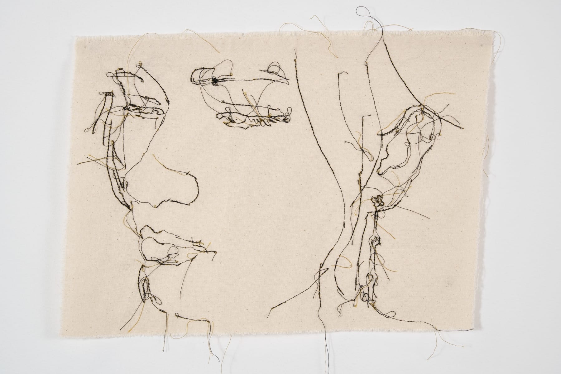 Laetitzia Campbell, Portrait of Lou , 2025