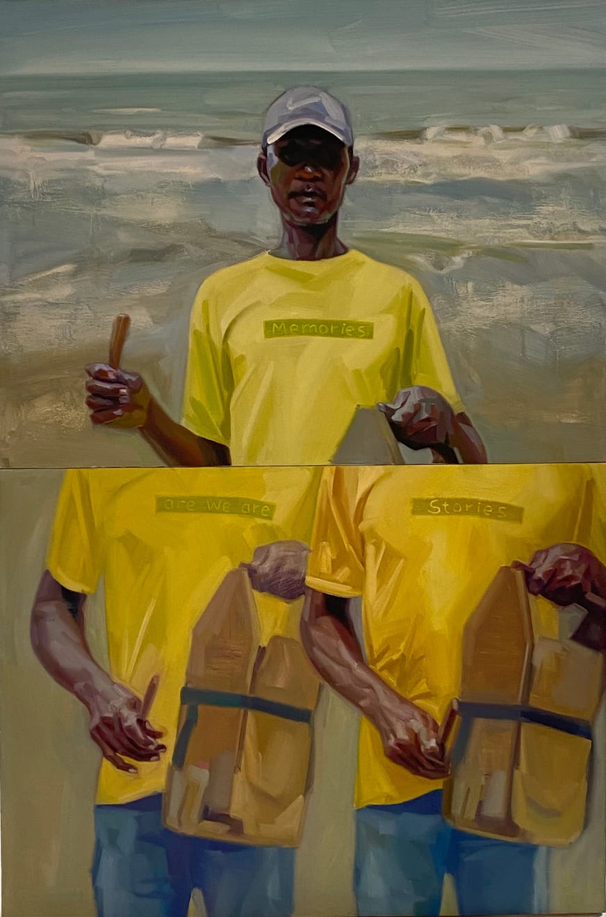 Ermias Ekube, Memories are we are stories #1, 2024