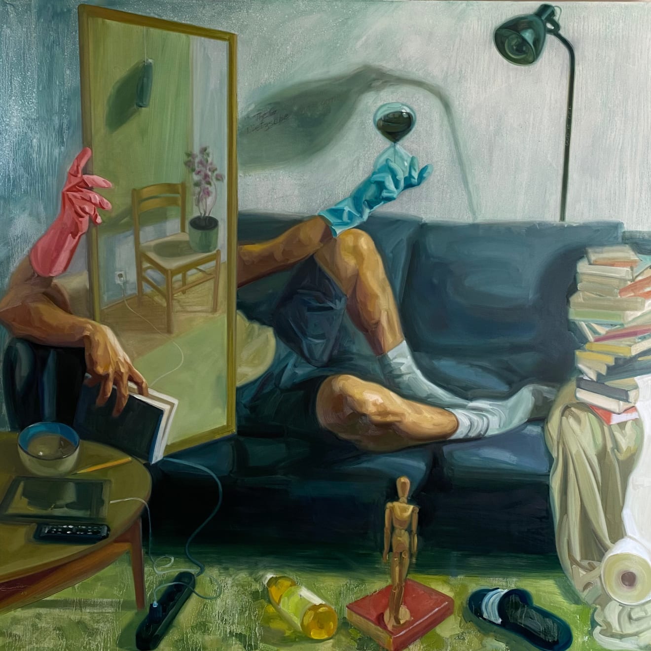 Ermias Ekube, Memories are we are memories #40, 2024