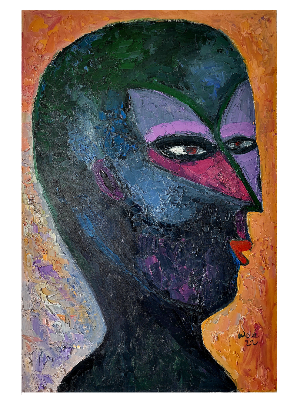 Wole Lagunju, Incurable Unbeliever , 2022