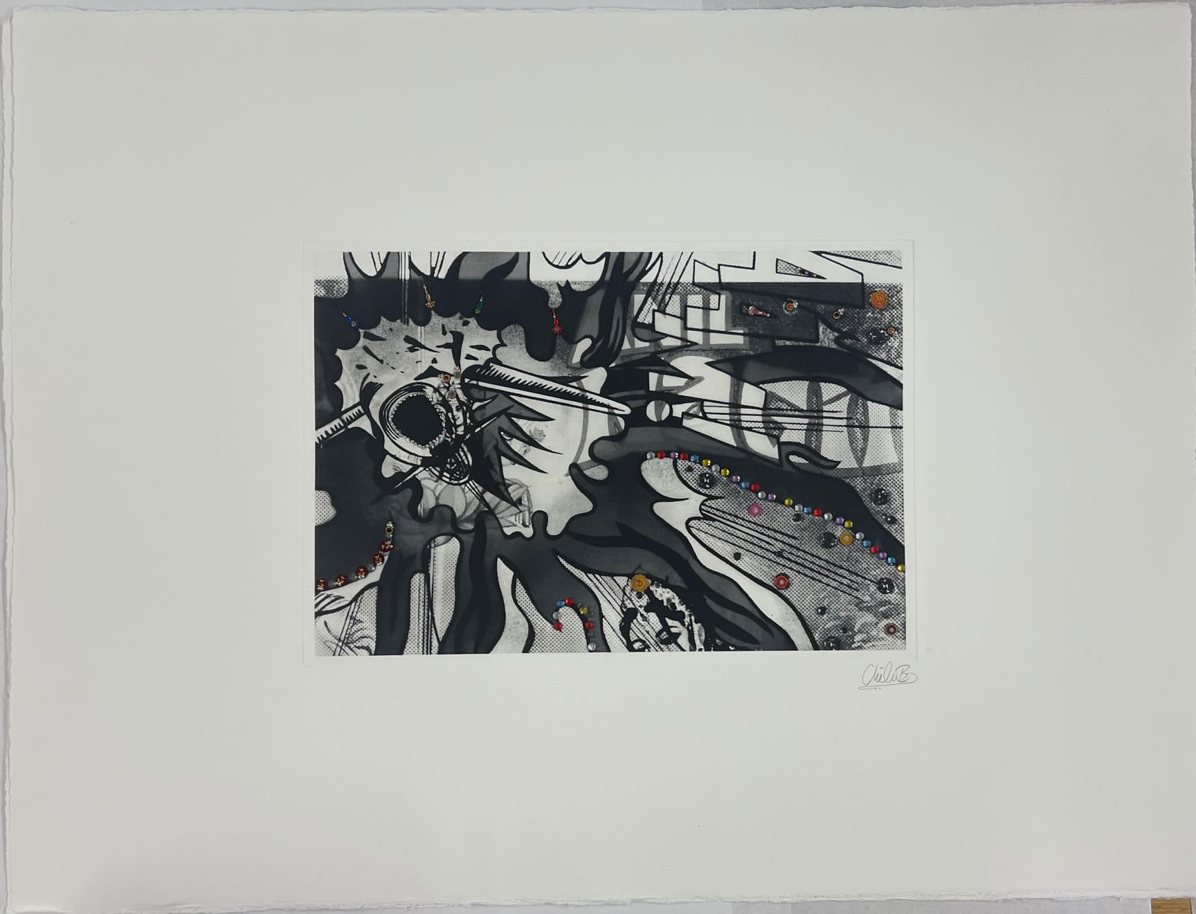 Chila Burman, Explosion, 2024