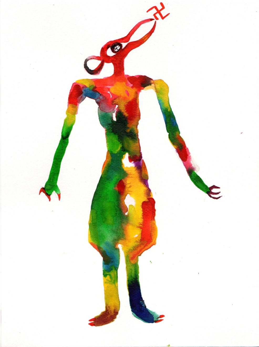 Wole Lagunju, Goddess III, 2017