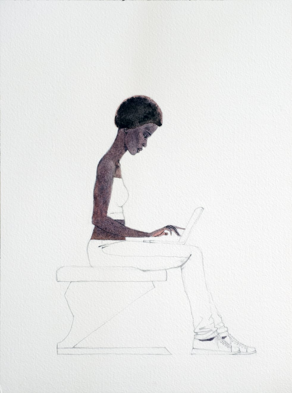 Kimathi Donkor, Notebook IV, Notebook series, 2014