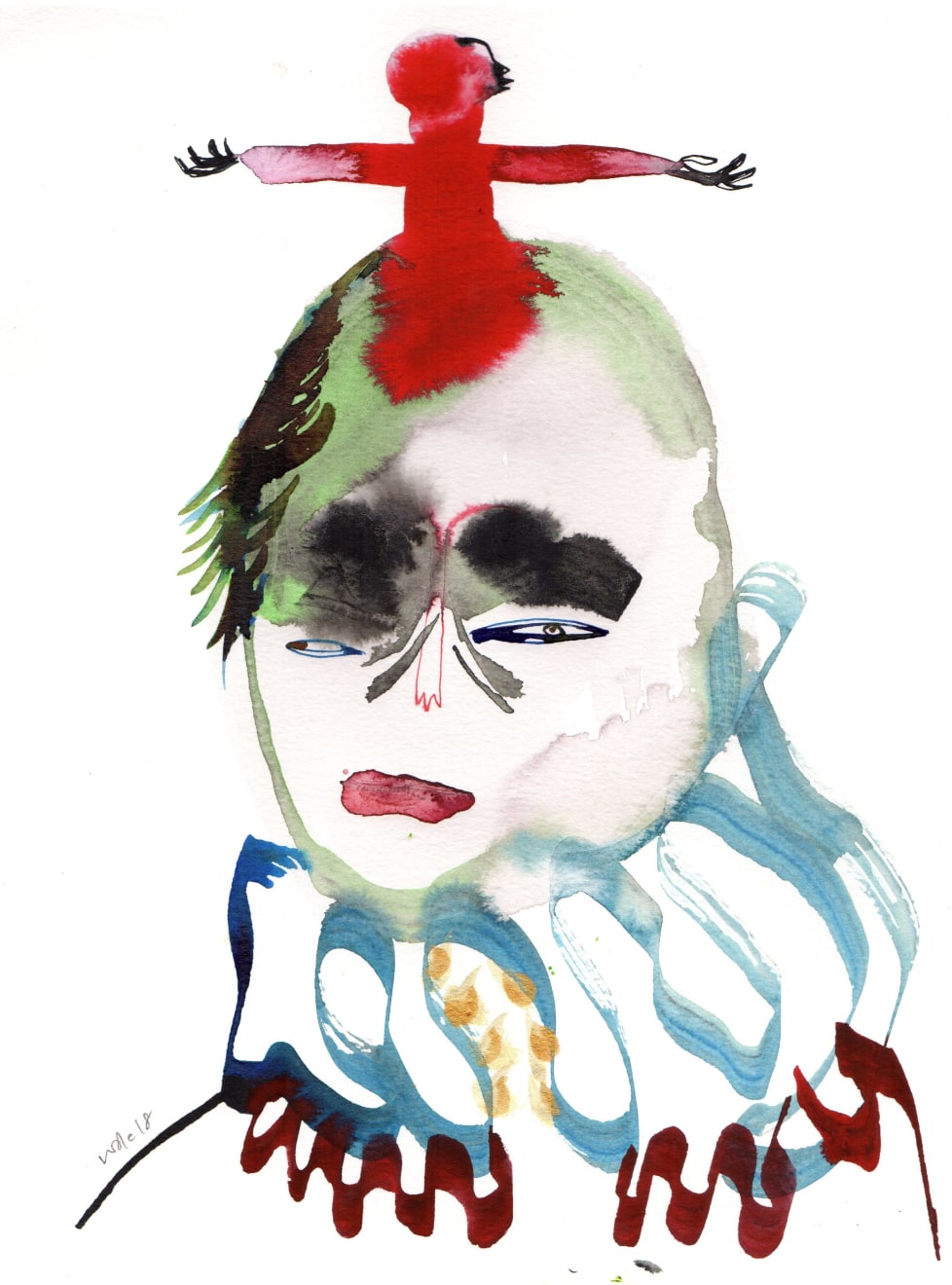 Wole Lagunju, With a sense of entitlement, 2018