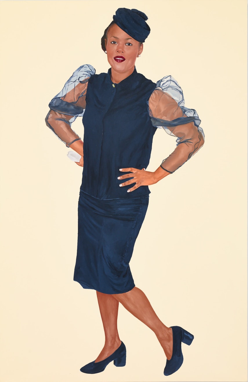 Eugene Palmer, Nadine Wild Palmer (Yellow), 2018