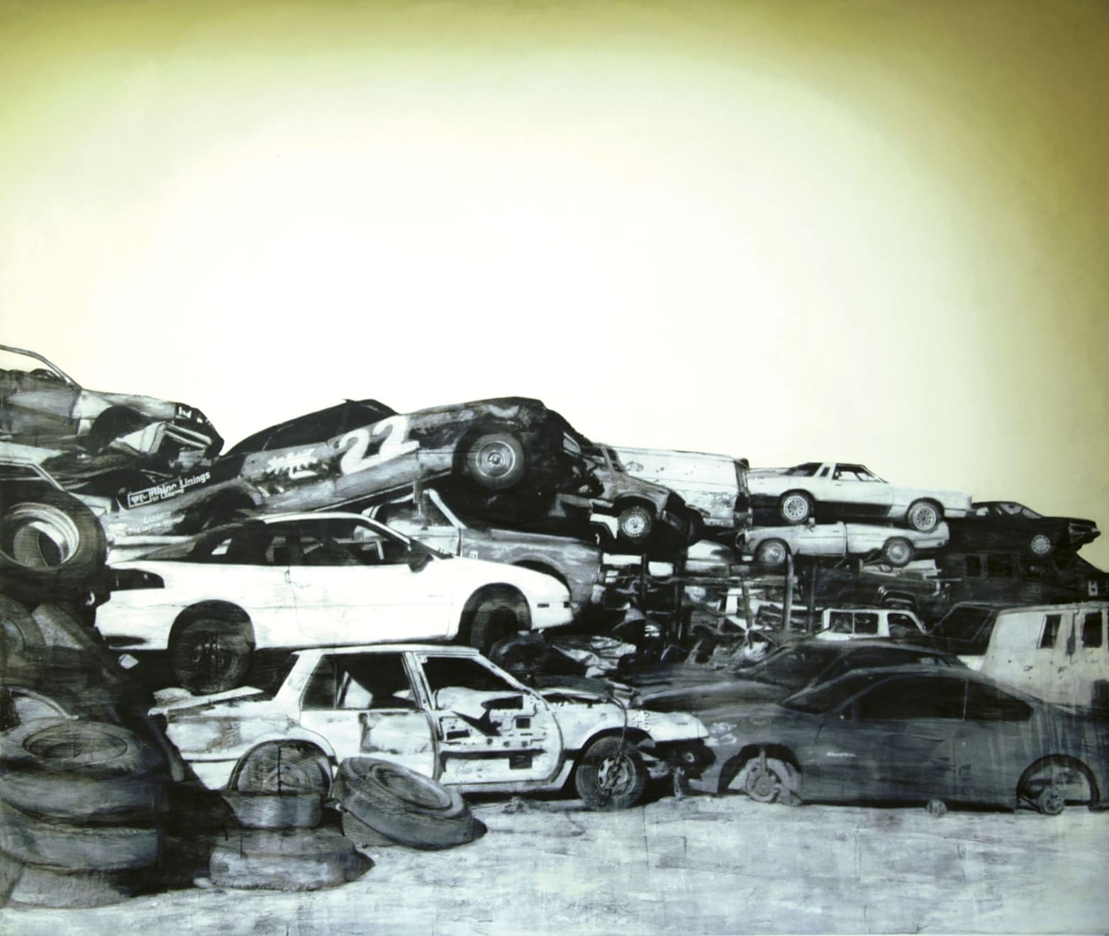 Donnie Molls, Stacked Abundance, 2012 | Edward Cella Art & Architecture 