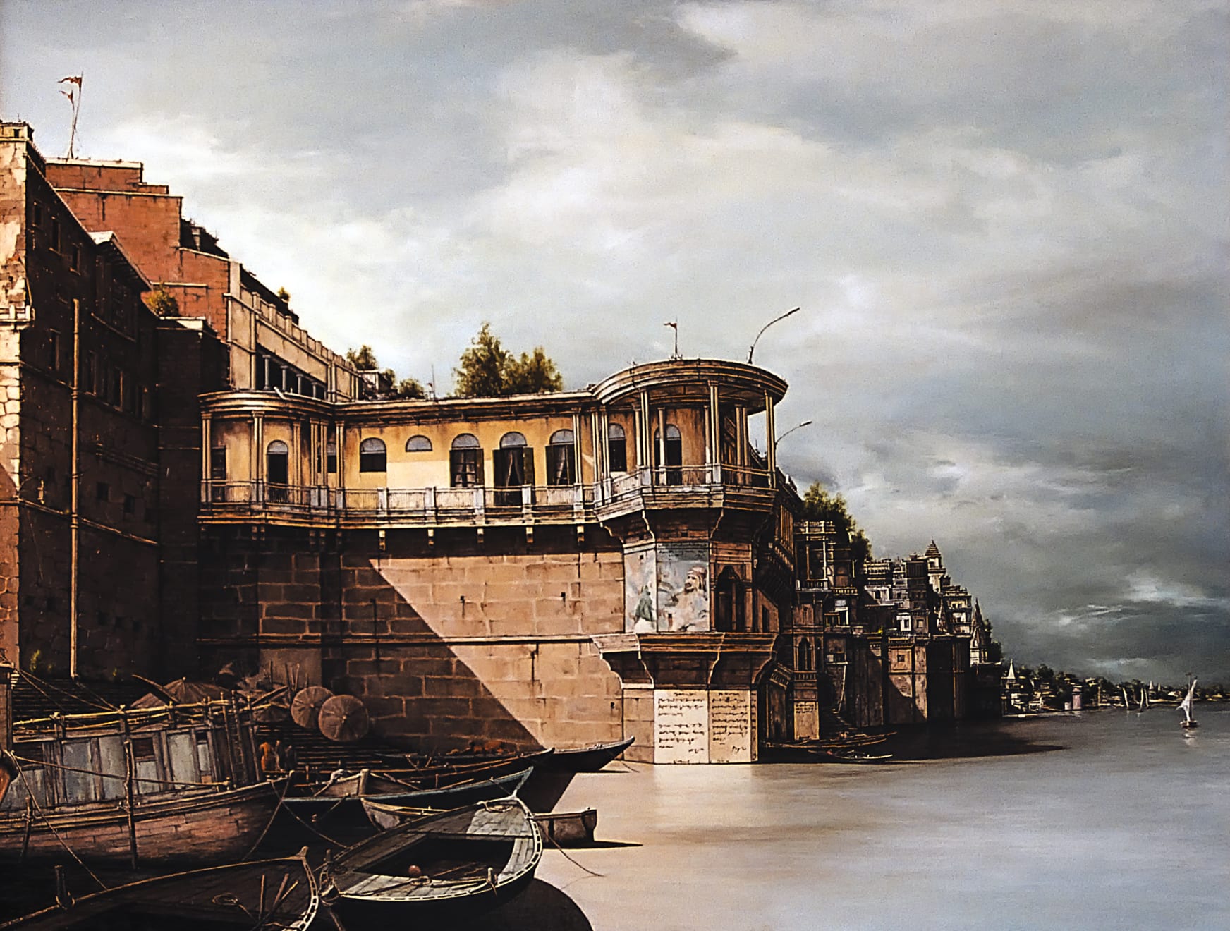 Thomas Easley, Benaras From The Ganges