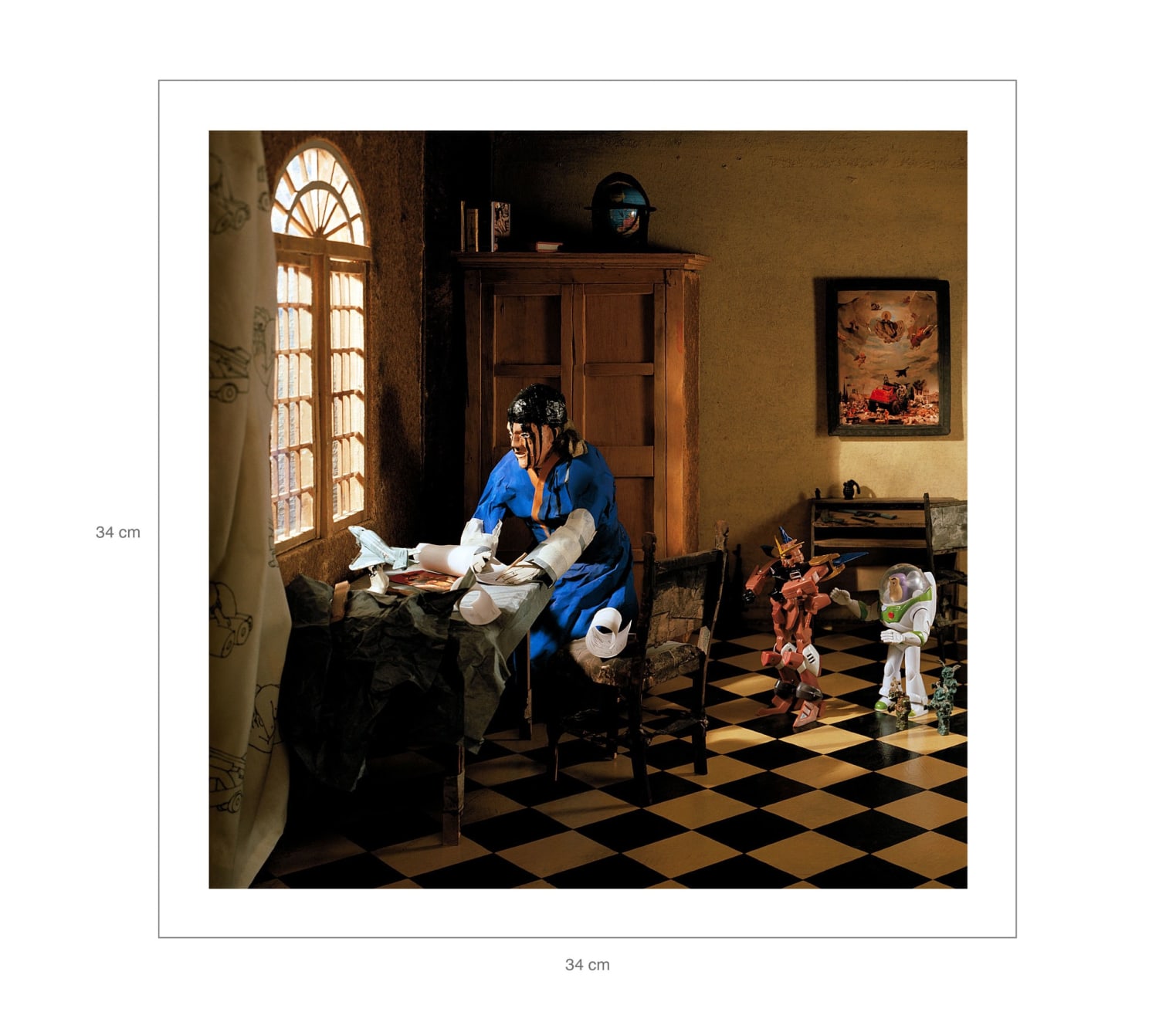 Norton Maza, El Hombre en su Átomo (Man in his Atom), 2007
