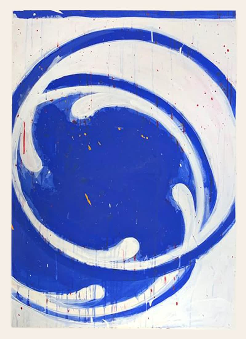 Jose Yisa, DKK / Serie pictórica G.E. Blanco (DKK / Pictorial series White G.E.), 2022