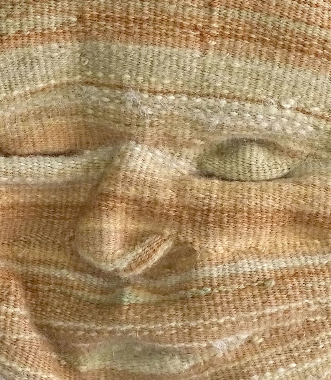 José Pérez, Cara tintes naturales (Natural dyes face), 2022