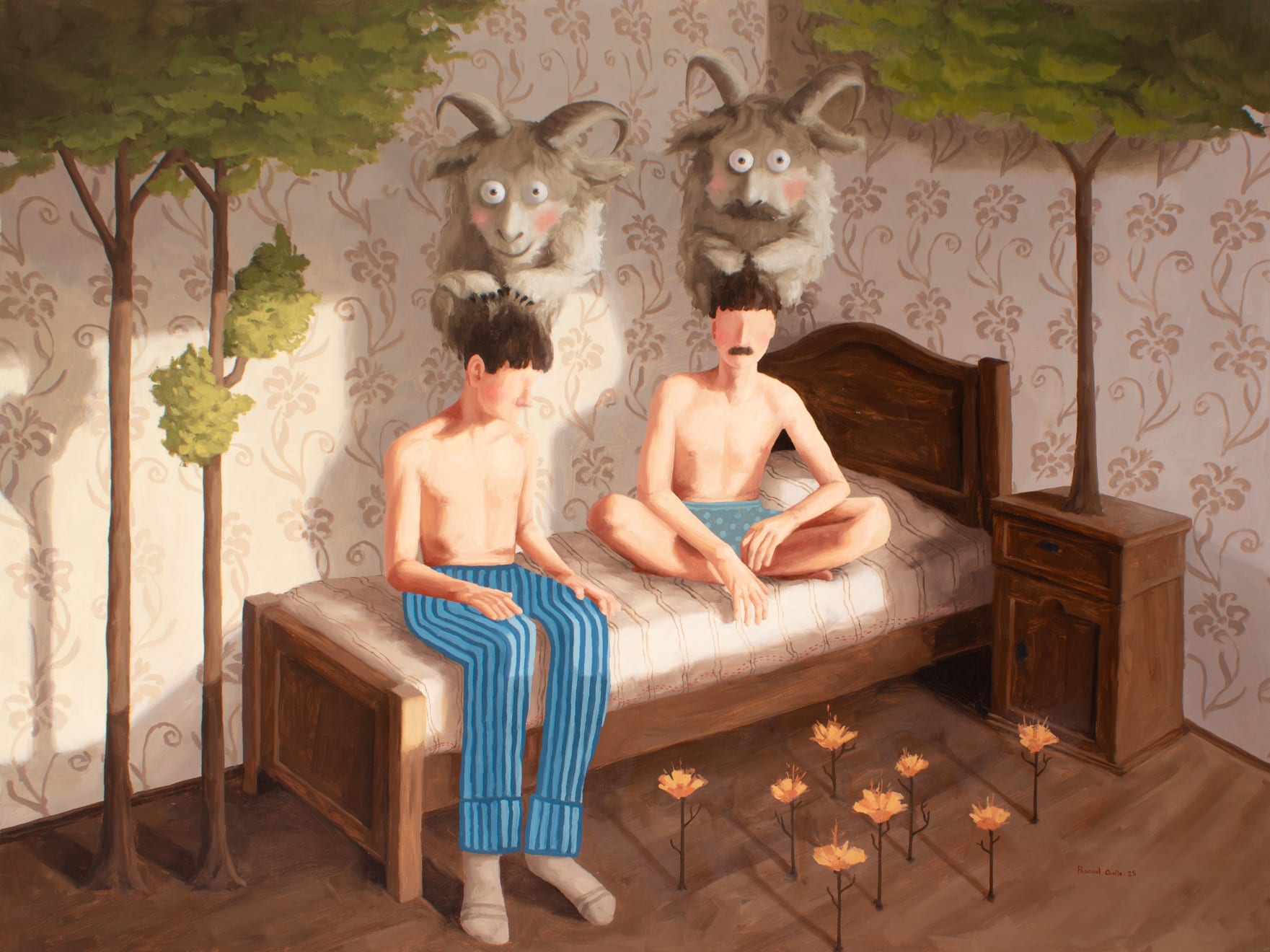 Pascual Ovalle, Donde viven los mounstros II (Where the wild things are II), 2025
