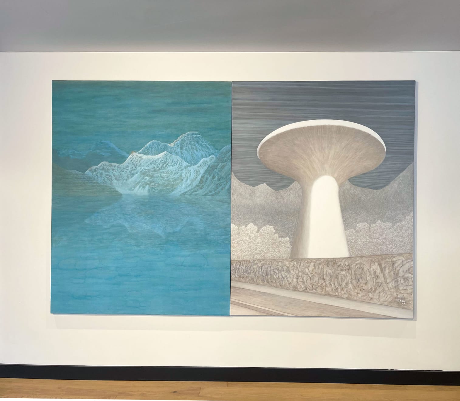 Sebastián Leyton, Vasos comunicantes (Communicating vessels), 2018