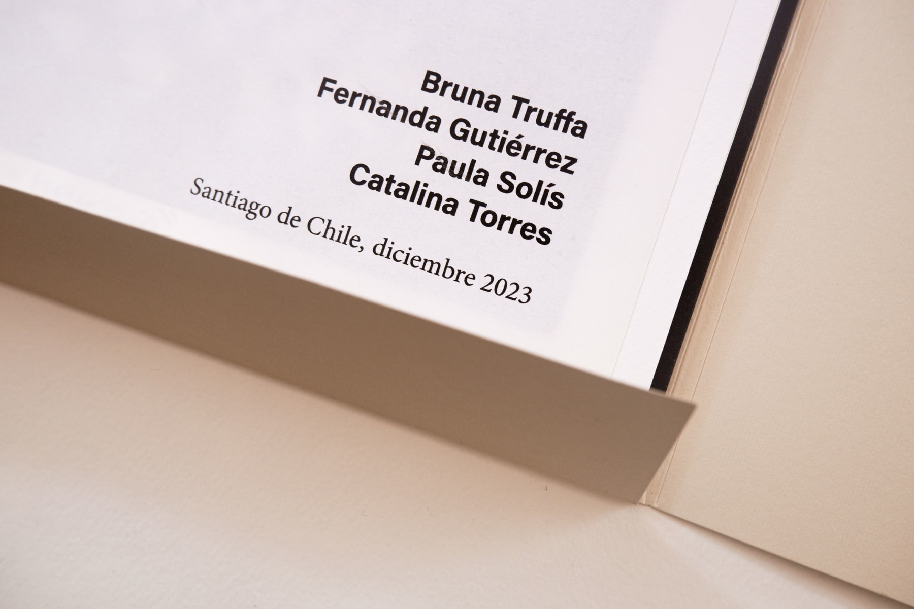 Carpeta Espacio O, Carpeta Fronteras Difusas , 2024