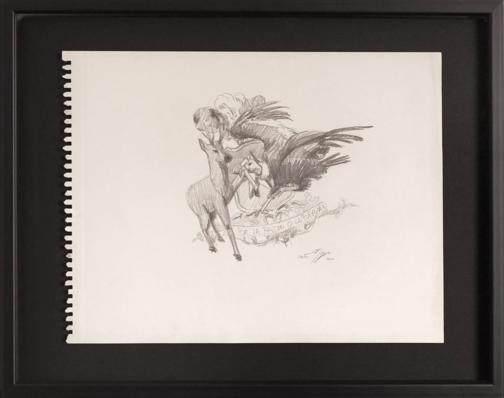 Norton Maza, Estudio III (Study III), 2016
