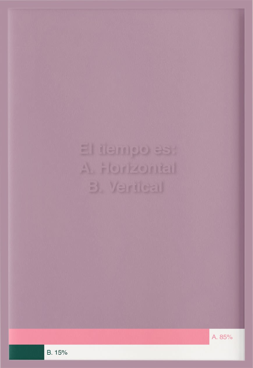 Catalina Torres, El tiempo es (Time is), 2020