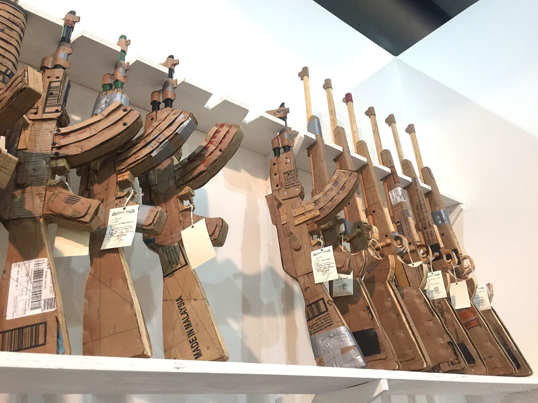 Norton Maza, Break (real scale), 2018