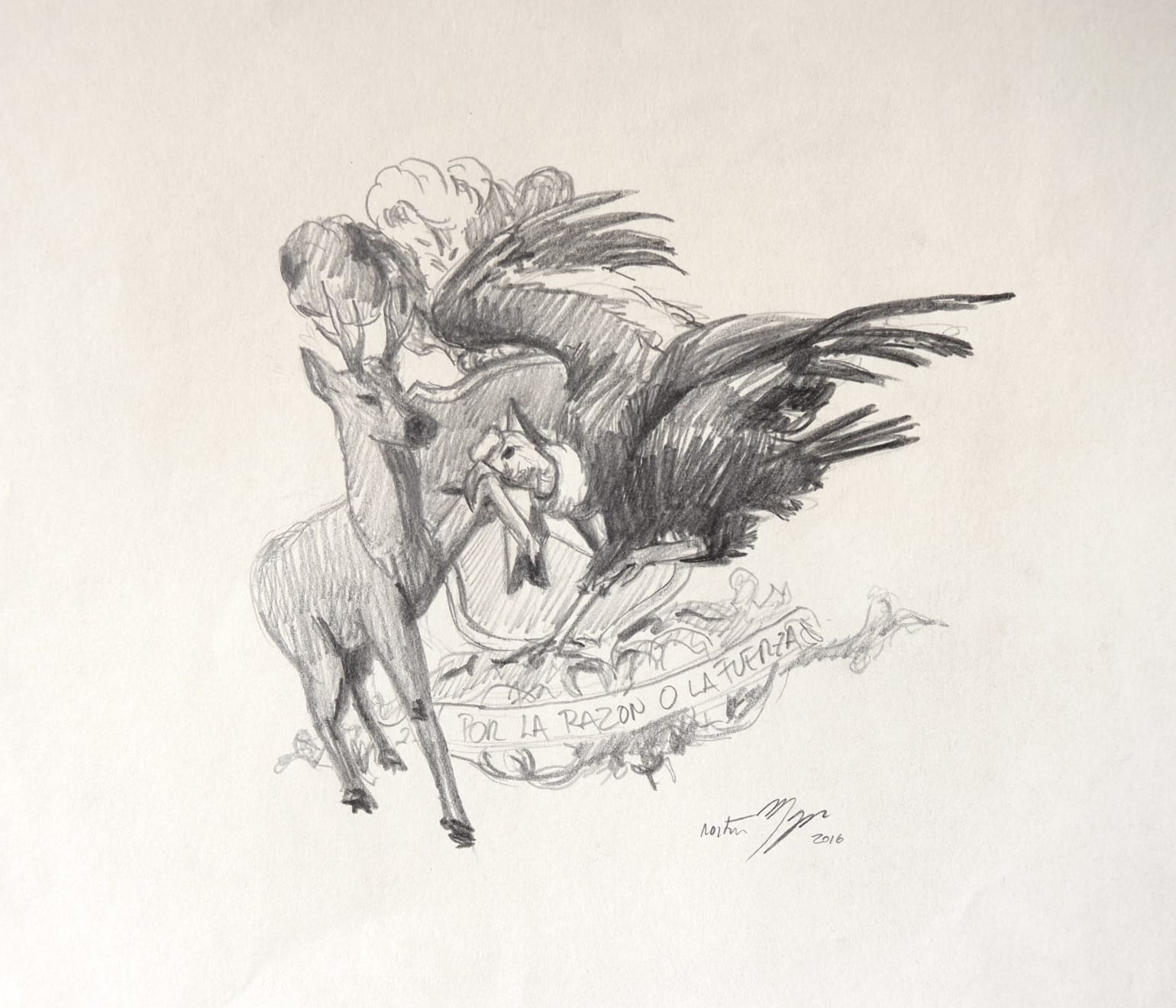 Norton Maza, Estudio III (Study III), 2016