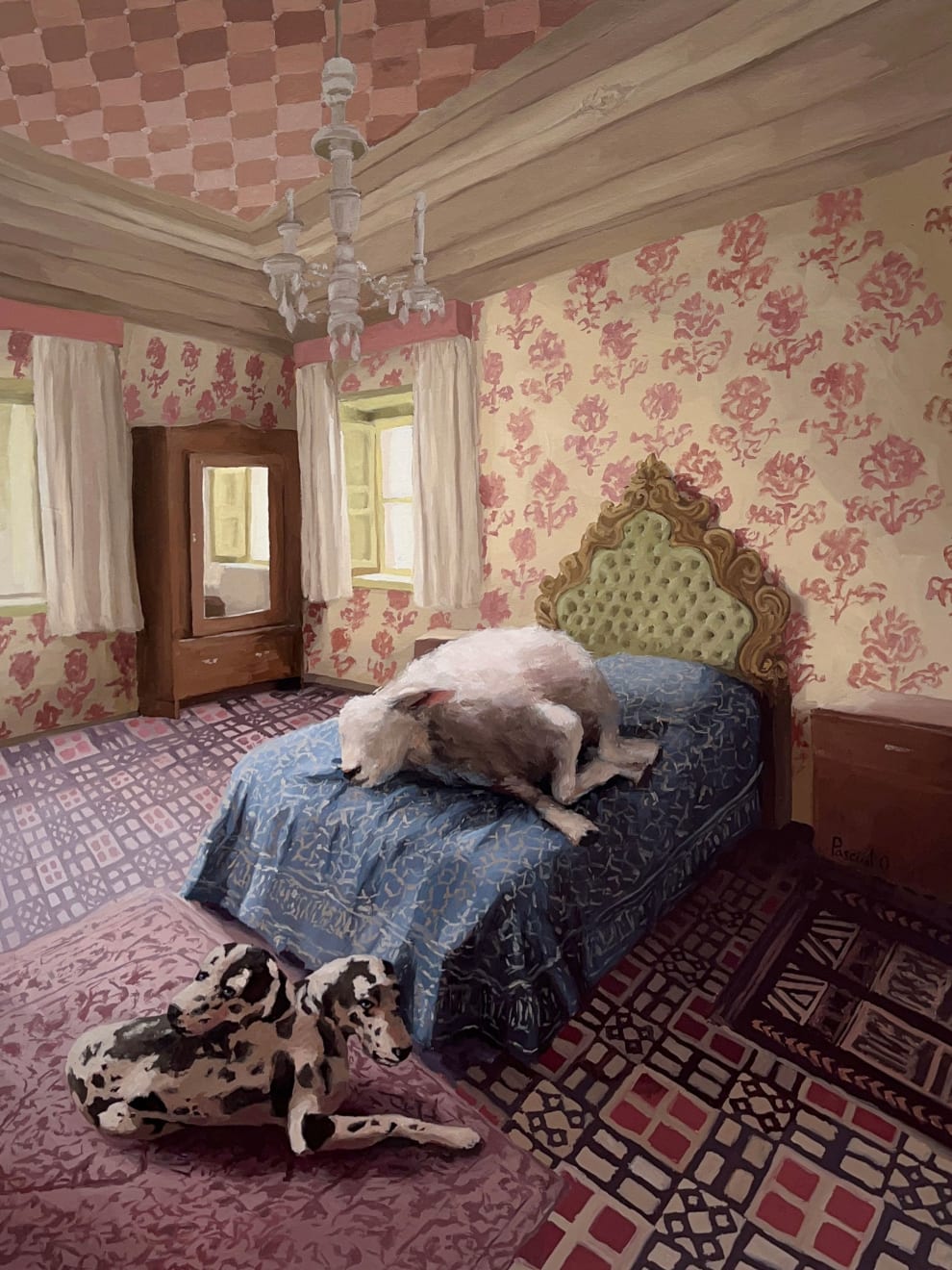 Pascual Ovalle, Soñar no es difícil cuando te cuidan la espalda (Dreaming is not difficult when your back is being watched), 2023