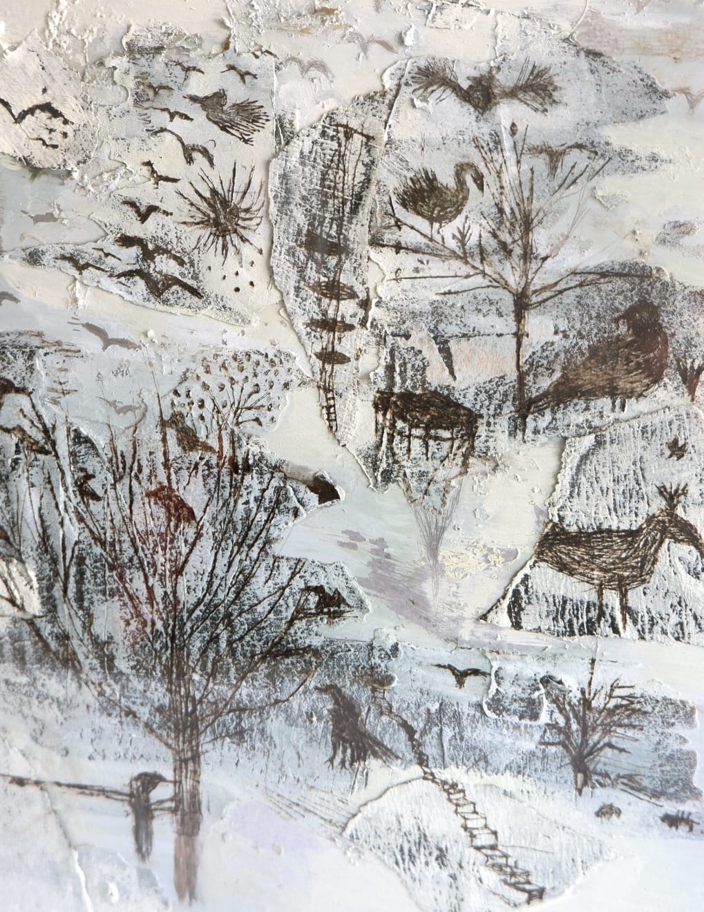 Virginia Guilisasti, En el jardín de las aves (In the bird garden), 2024