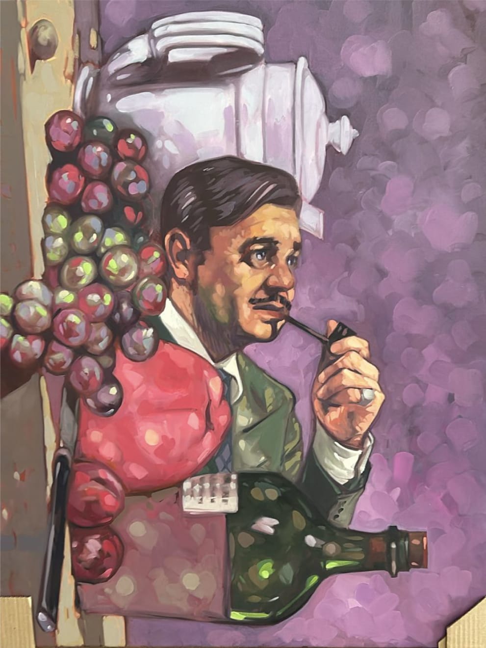 César Gabler, La Pipa de la Paz (Hey Brother, Pour The Wine), 2024