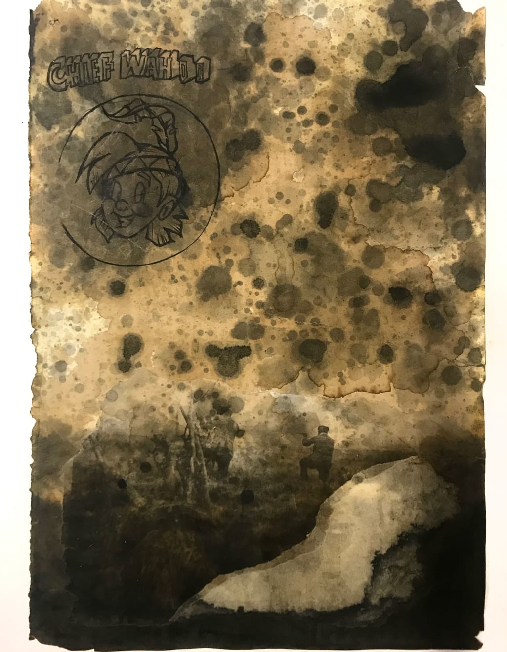 Jose Yisa, De Jimy Buton proyect II (aceite), 2019