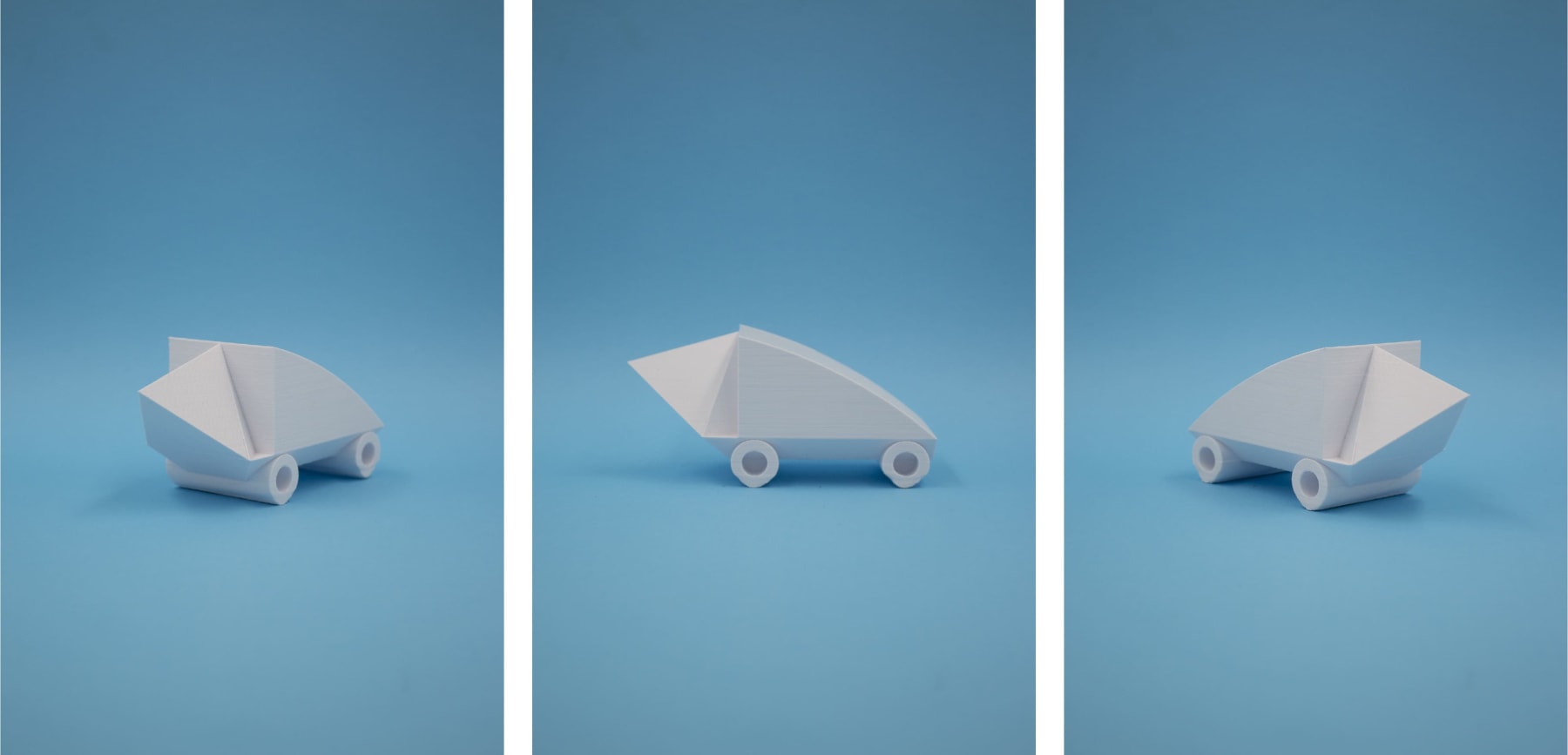 Alfredo Da Venezia, Voiture No. 7 (triptych), 2020