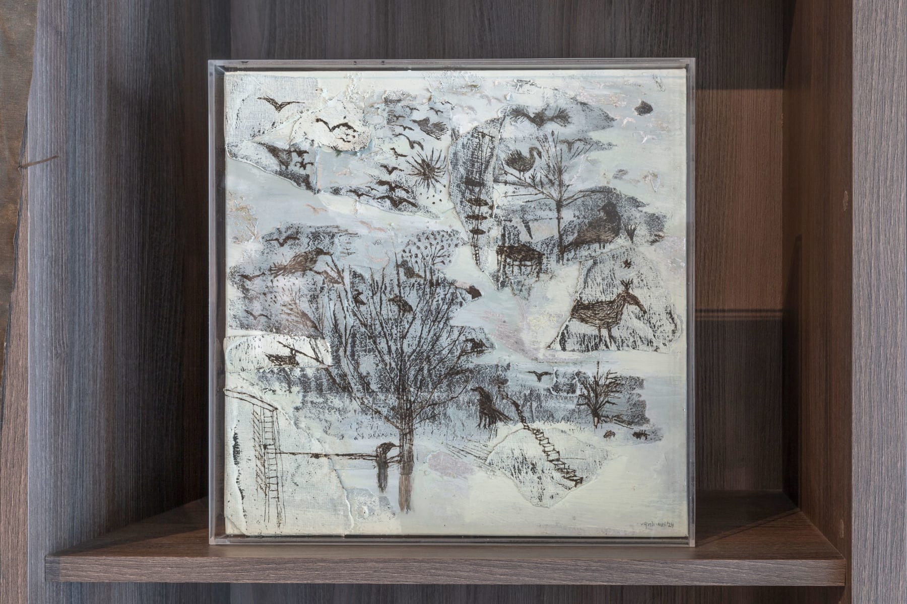 Virginia Guilisasti, En el jardín de las aves (In the bird garden), 2024