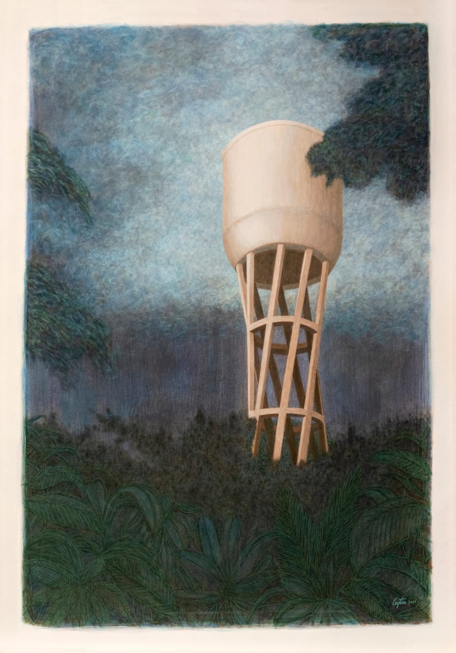Sebastián Leyton, Water Tower, 2017